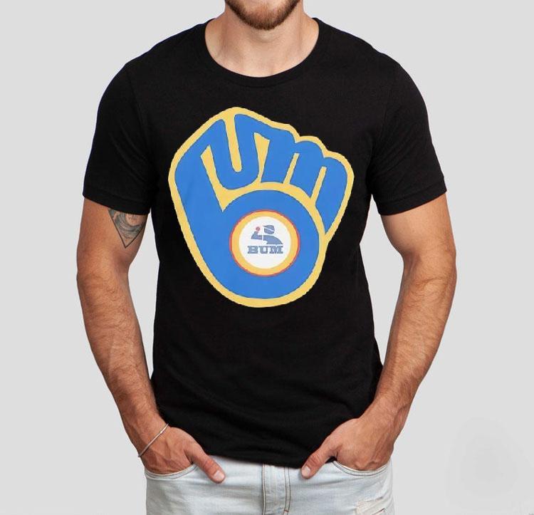 Milwaukee Brewers Bum Logo Shirt 4 Milwaukee Brewers Bum Logo Tshirt