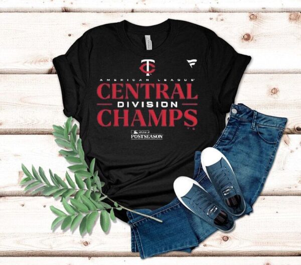 Minnesota Twins 2023 American League Central Division Champion Shirt
