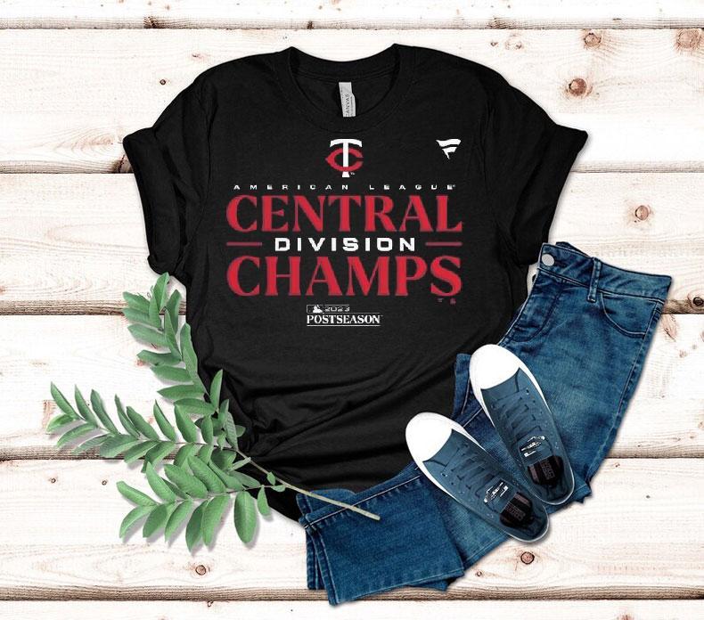 Minnesota Twins 2023 American League Central Division Champion Shirt 4  Minnesota Twins  American League Central Division Champion Tshirt