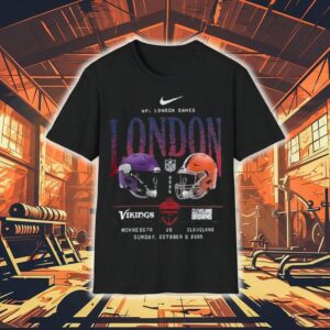 Minnesota Vikings Vs Cleveland Browns International Games London 2025 Shirt