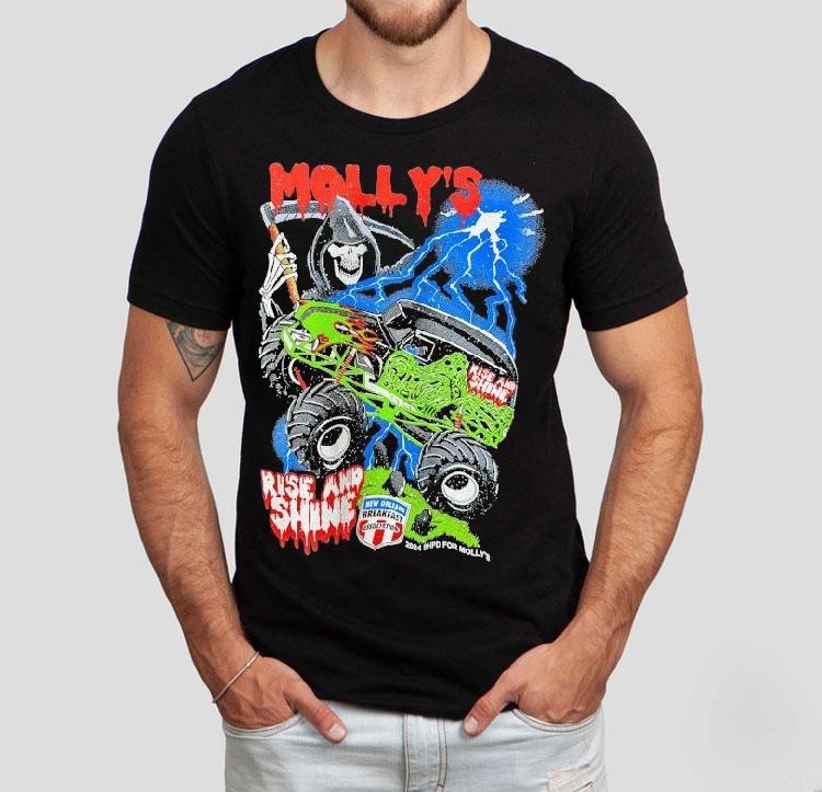 Molly's Grave Digger Rise And Shine Grim Reaper Shirt 4  Molly S Grave Digger Rise And Shine Grim Reaper Tshirt