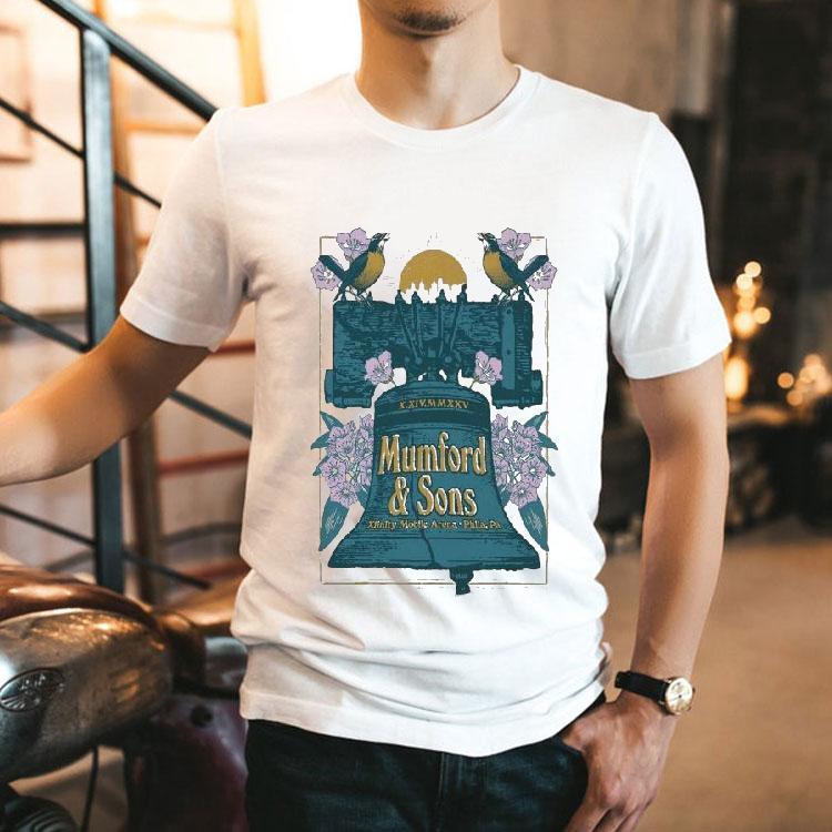 Mumford And Sons 10.14.2025 Philadelphia Pa Bell Shirt 2 Mumford And Sons Philadelphia Pa Bell Tshirt
