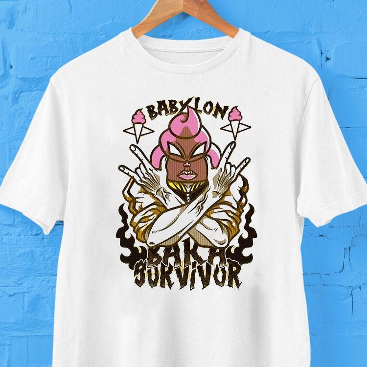 Nakama Babylon Baka Survivor Crazy Pack Shirt 2  Nakama Babylon Baka Survivor Crazy Pack Tshirt