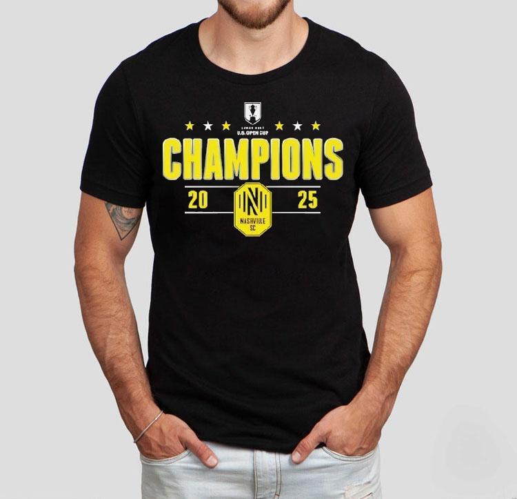 Nashville Sc Us Open Cup Champions 2025 Shirt 4  Nashville Sc Us Open Cup Champions  Tshirt