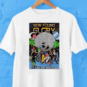 New Found Glory Oct 5 – 6 Epcot Center Orlando 2025 Shirt