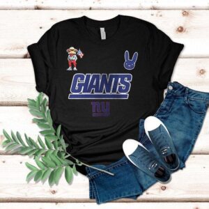 New York Giants X Bad Bunny Super Bowl 2026 Portrait Art Signature Shirt New York Giants X Bad Bunny Super Bowl 2026 Portrait Art Signature Shirt