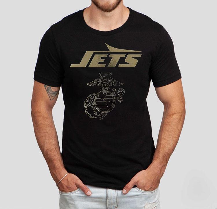 New York Jets X United States Marine Corps First In Last Out Shirt 4 New York Jets X United States Marine Corps First In Last Ou Tshirt