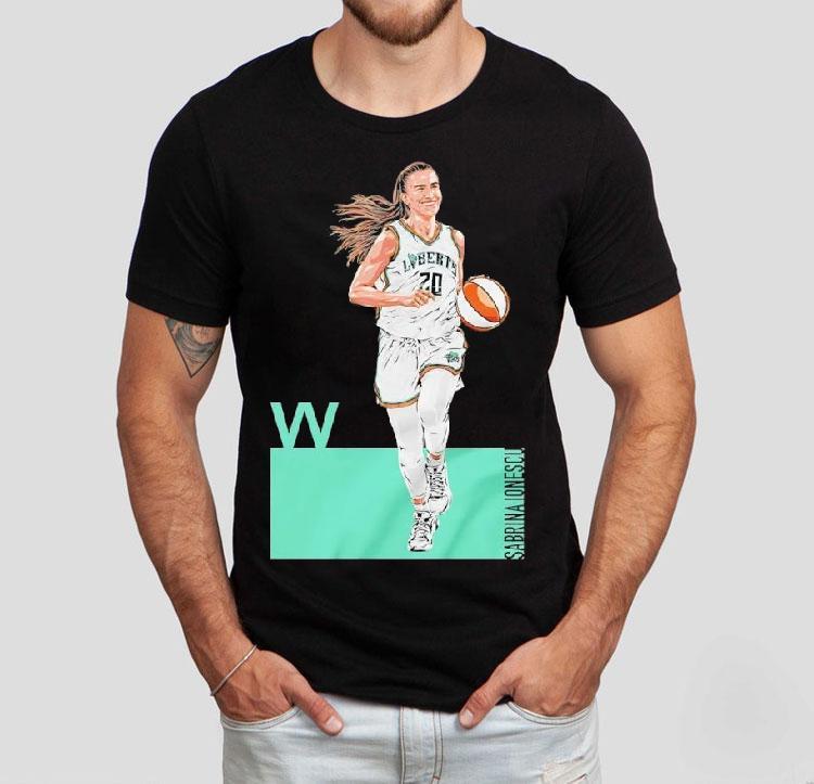 New York Liberty Sabrina Lonescu 20 Shirt 4  New York Liberty Sabrina Lonescu  Tshirt