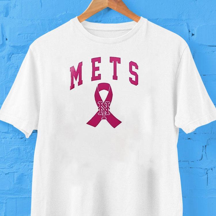 New York Mets Mlb Breast Cancer Awareness Shirt 2  New York Mets Mlb Breast Cancer Awareness Tshirt