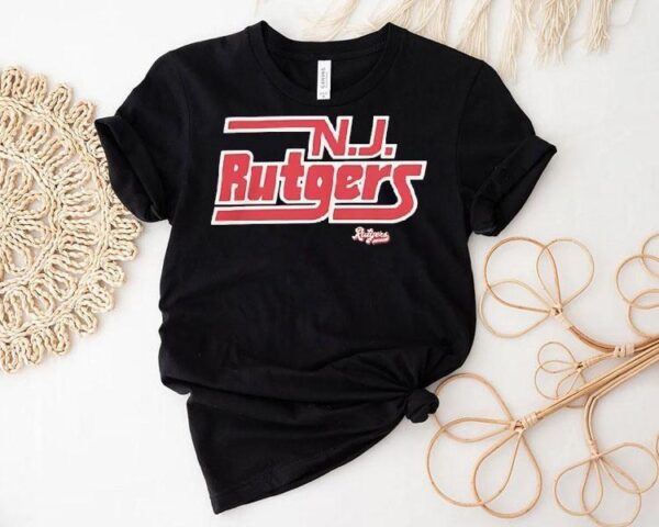 Nj Rutgers Scarlet Knights Logo Shirt