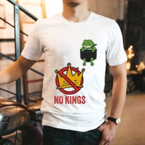 No Kings Shirt Men Women Portland Frog Protest Shirt