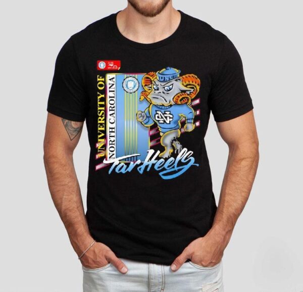 North Carolina Tar Heels University Of Mascot Shirt