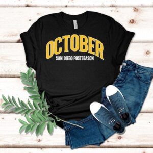 October San Diego Padres Postseason Tshirt