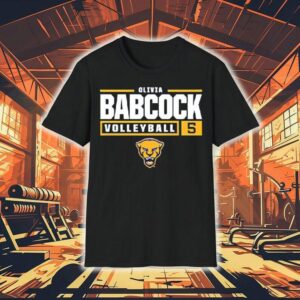 Olivia Babcock Volleyball Player Pitt Panthers Logo Shirt Olivia Babcock Volleyball Player Pitt Panthers Logo Shirt