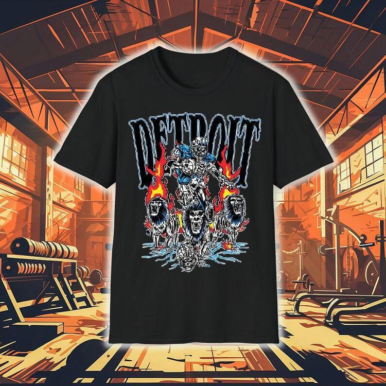 Original Sana Detroit Lions Coalition Drop Shirt 4  Original Sana Detroit Lions Coalition Drop Tshirt