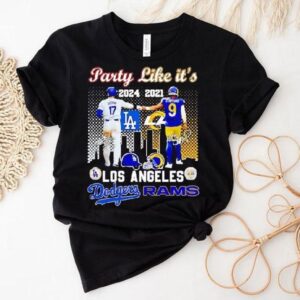 Party Like It’s Shohei Ohtani Los Angeles Dodgers And Matthew Stafford Los Angeles Rams Signatures Shirt Party Like It’s Shohei Ohtani Los Angeles Dodgers And Matthew Stafford Los Angeles Rams Signatures Shirt