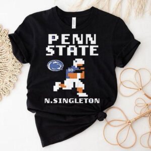 Penn State Football Nicholas Singleton Retro Baller Graphic Tshirt