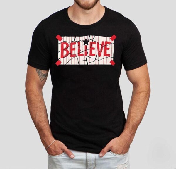 Philadelphia Phillies Believe Tapped Back Together Shirt