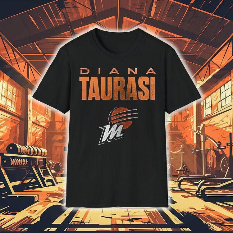  Phoenix Mercury Diana Taurasi Goat Portrai Tshirt