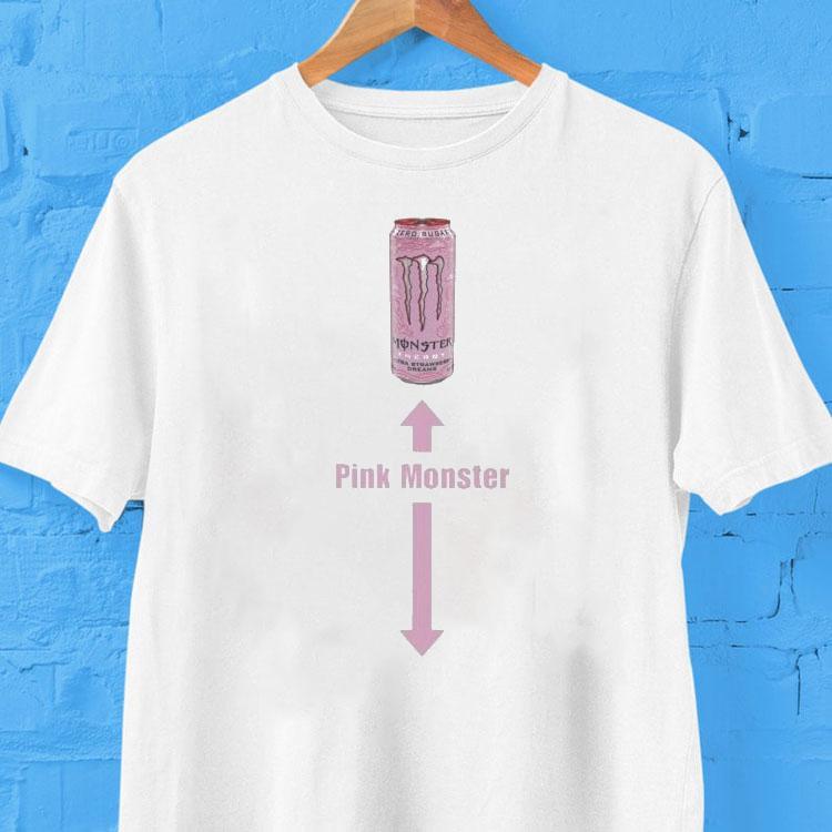  Pink Monster Energy Tshirt