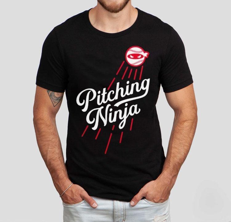 Pitching Ninja Los Angeles Dodgers Mlb October 2025 Shirt 4  Pitching Ninja Los Angeles Dodgers Mlb October  Tshirt