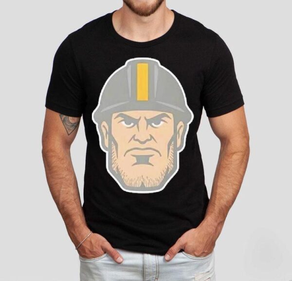 Pittsburgh Slers Sl Head Adult Logo Shirt