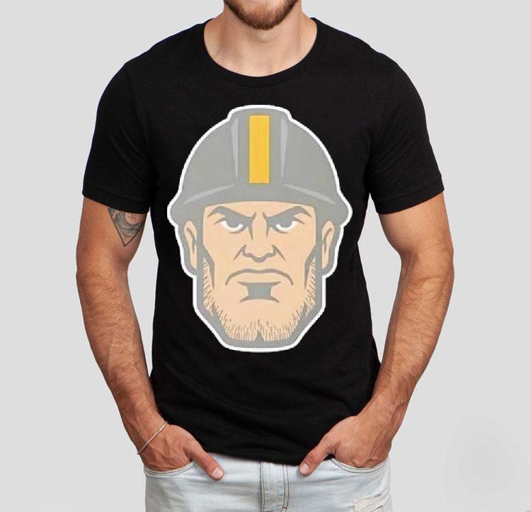 Pittsburgh Slers Sl Head Adult Logo Shirt 4  Pittsburgh Slers Sl Head Adult Logo Tshirt