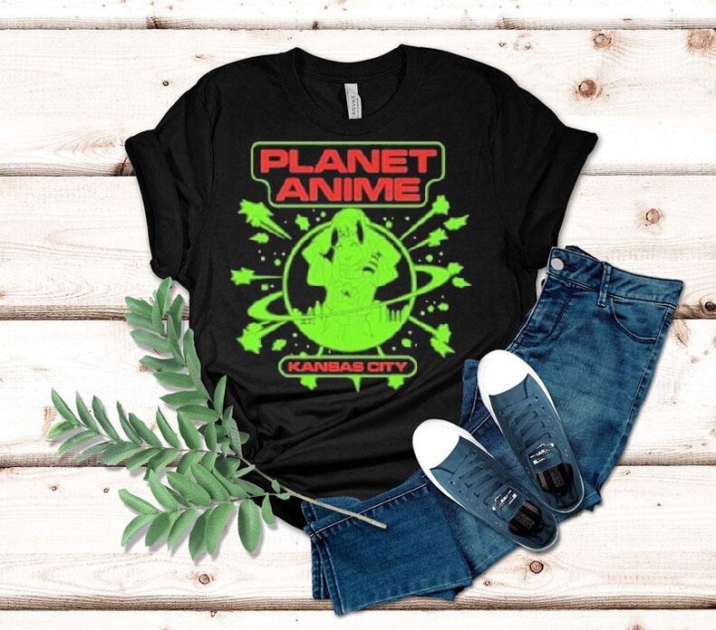 Planet Anime Kansas City 2023 Event Shirt 4  Planet Anime Kansas City  Even Tshirt