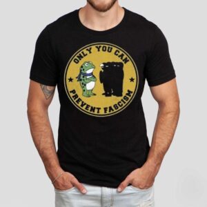 Portland Frog Anti-ice Only You Can Prevent Fascism Shirt