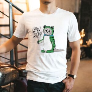 Portland Frog Cat Who Let The Frogs Out Shirt