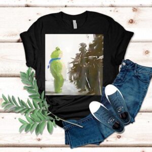 Portland Frog Protest Drawing Anti Trump Shirt