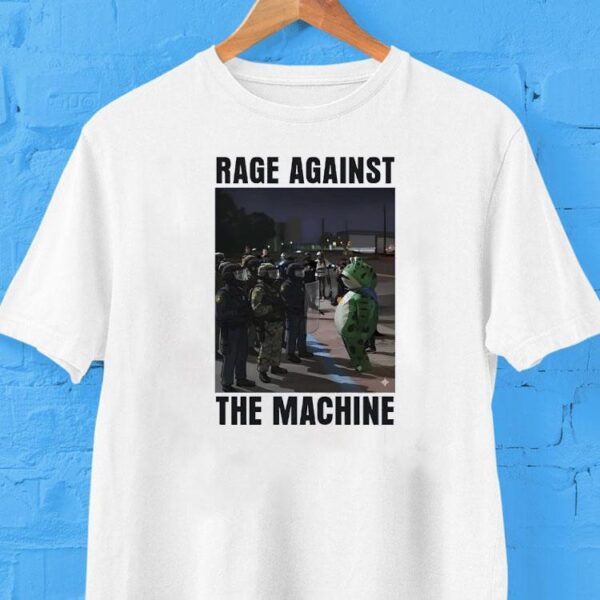 Portland Frog Rage Against The Machine Photo Shirt