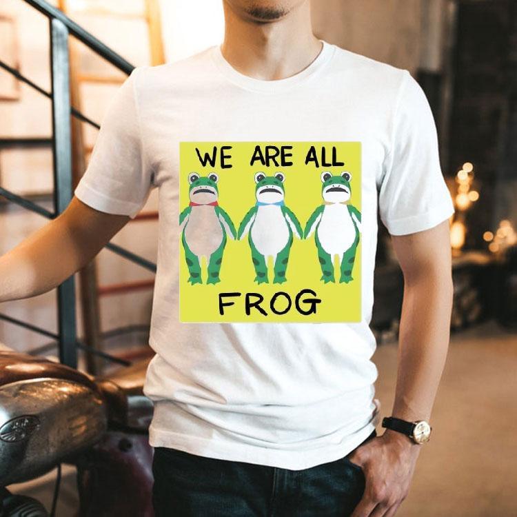 Portland Frog We Are All Frog Shirt 2  Portland Frog We Are All Frog Tshirt