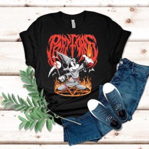 Pray For Us Black Magic Mickey Mouse Tshirt
