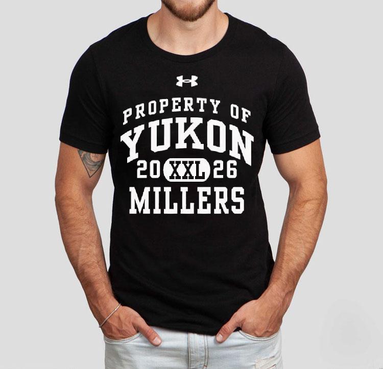  Property Of Yukon  Millers Xxl Ua Team Tech Tshirt
