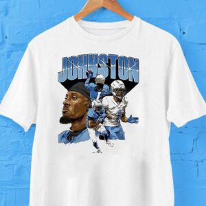 Quentin Johnston Los Angeles Chargers Collage Tshirt