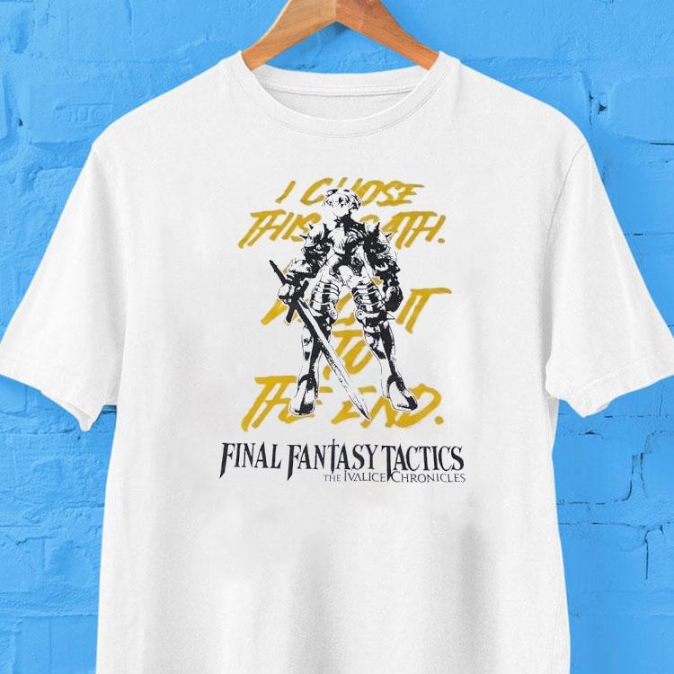  Ramza Beoulve Final Fantasy Tactics The Ivalice Chronicles Tshirt