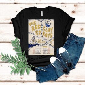 Red Clay Strays 2025 Euro Tour Shirt Red Clay Strays 2025 Euro Tour Shirt