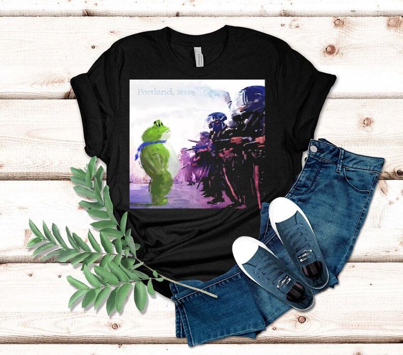 Resist Portland Frog I Stand With Frog Shirt 4  Resist Portland Frog I Stand With Frog Tshirt