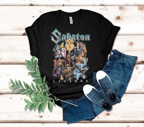 Sabaton Vault Of Legends Blue Shirt