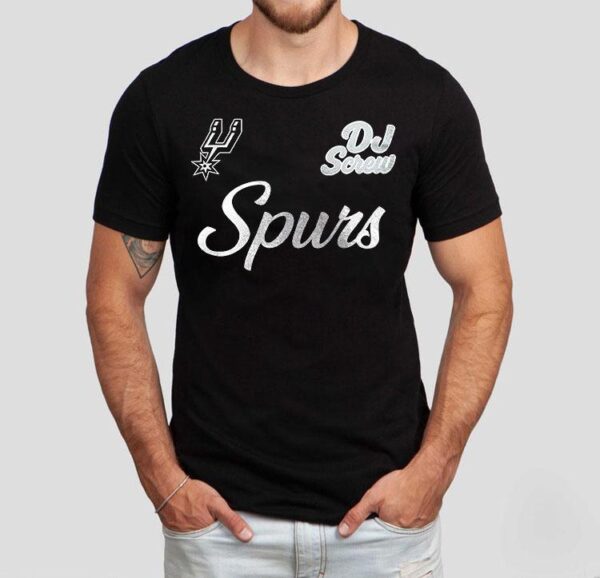San Antonio Spurs X Dj Screw 2025 Chopped N’ Screwed Shirt