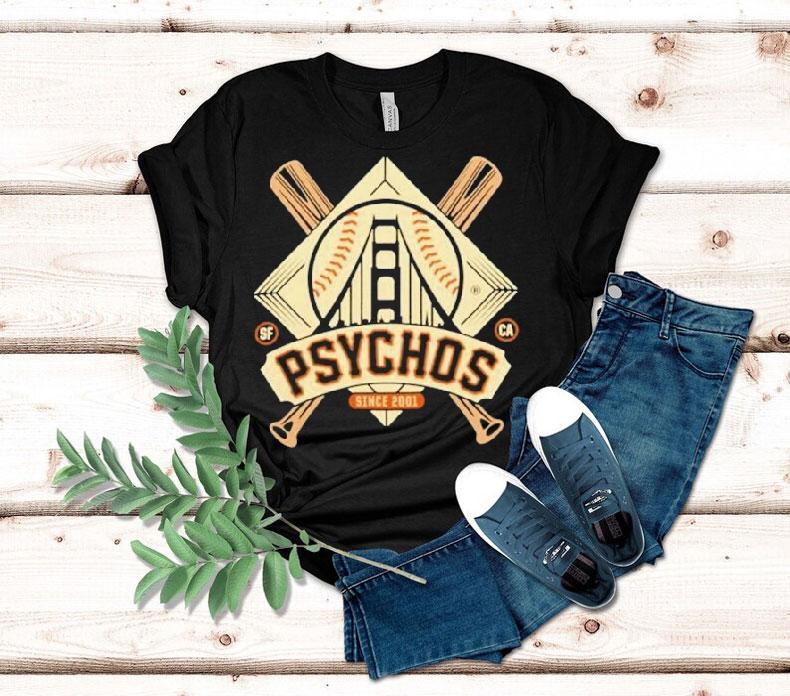 San Franpsycho San Francisco Giants Logo Shirt 4  San Franpsycho San Francisco Giants Logo Tshirt