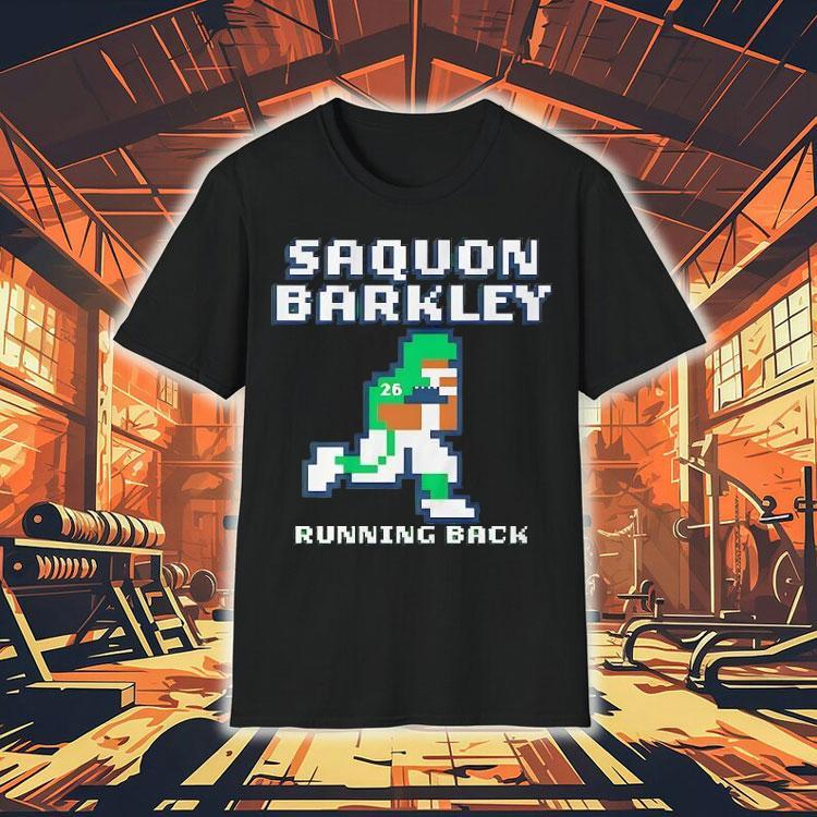 Saquon Barkley Philadelphia Eagles Running Back Football Shirt 4  Saquon Barkley Philadelphia Eagles Running Back Football Tshirt