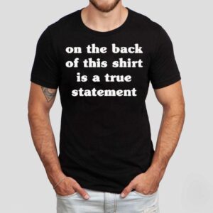 Saturday Night George Carlin On The Back Of This Shirt Is A True Statement Shirt