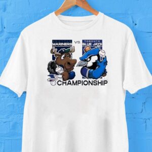 Seattle Mariners Vs Toronto Blue Jays League Championship Series Mascot 2025 Mlb Shirt