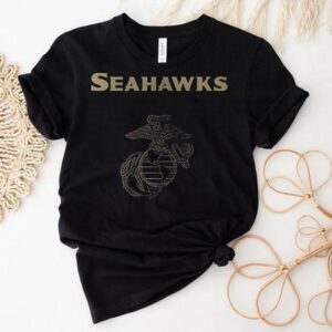 Seattle Seahawks X United States Marine Corps First In Last Out Shirt Seattle Seahawks X United States Marine Corps First In Last Out Shirt
