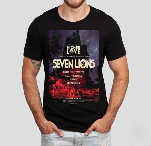 Seven Lions May 22 2026 Event Colorado Shirt