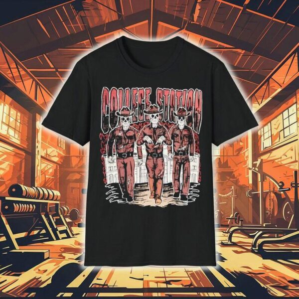 Skeletons Cowboy College Station Shirt
