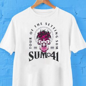 Skull Sum Tour Of The Setting Sum Tshirt