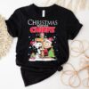 Snoopy And Charlie Brown The Peanuts Kansas City Chiefs Merry Christmas Shirt